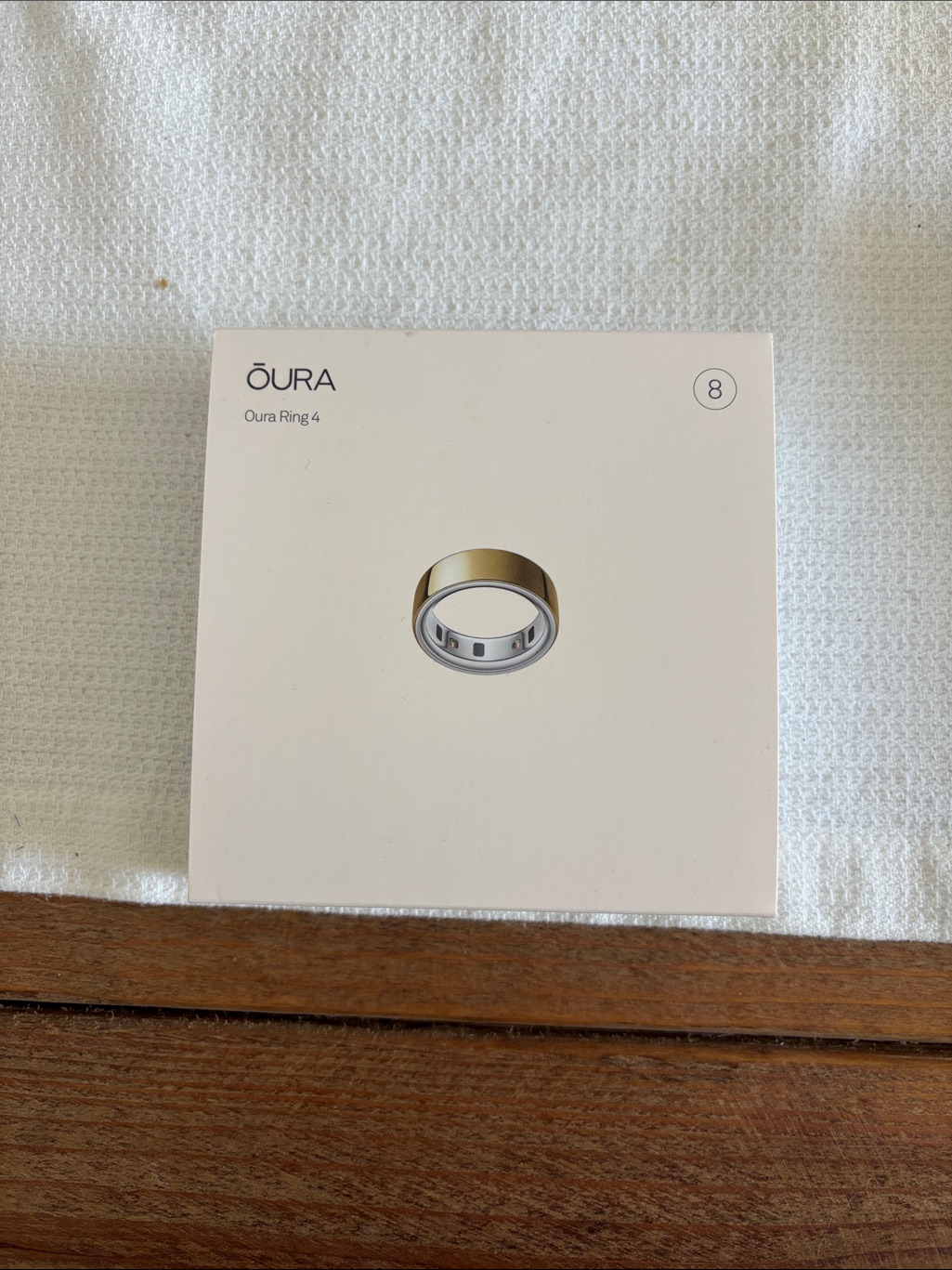 Oura Ring 4 Smart Ring By Oura In Gold